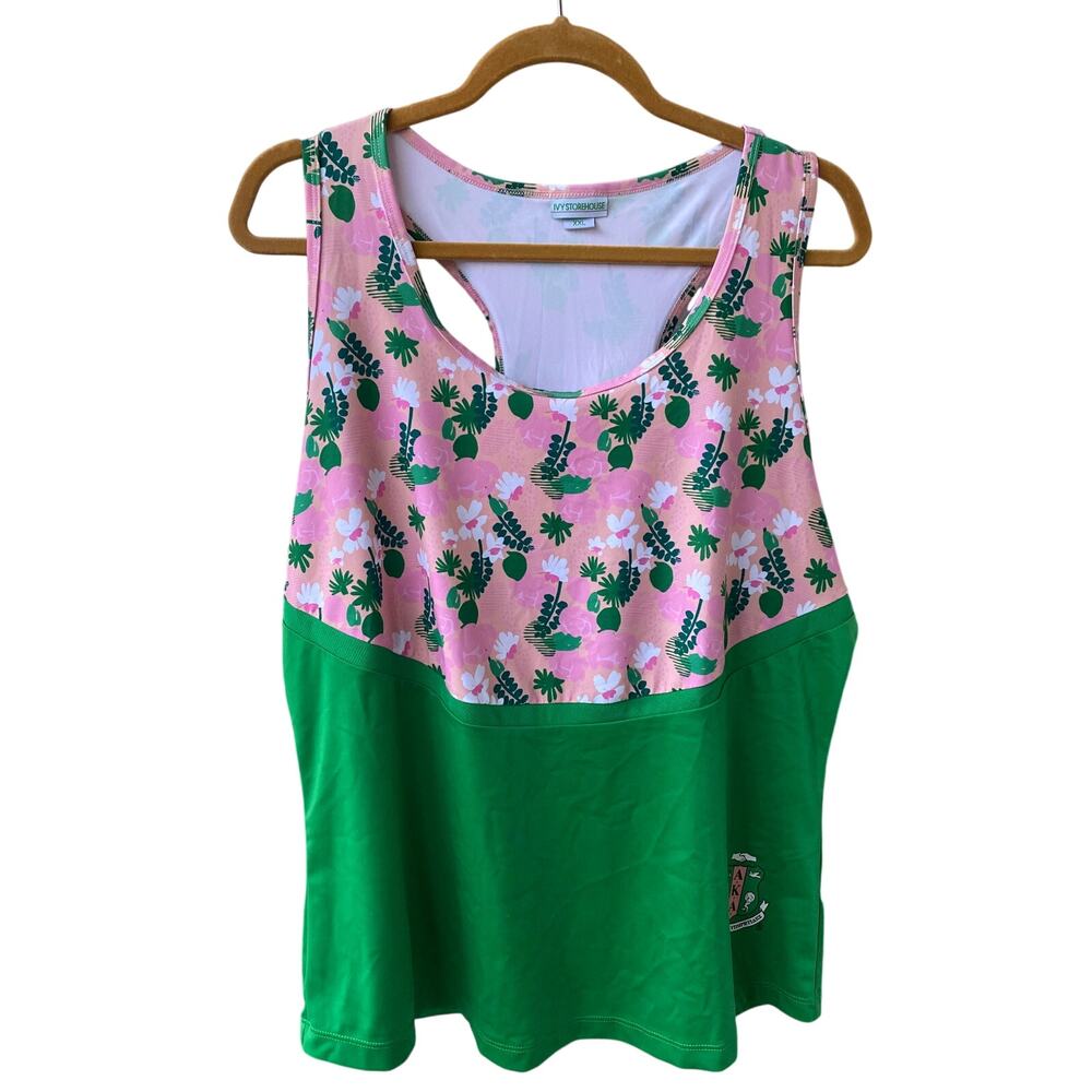 Ivy Storehouse Alpha Kappa Alpha AKA Razorback Athletic XXL Tank